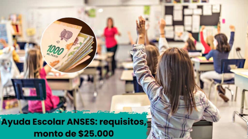 Ayuda Escolar ANSES: requisitos, monto de $25.000 y fechas de cobro en febrero