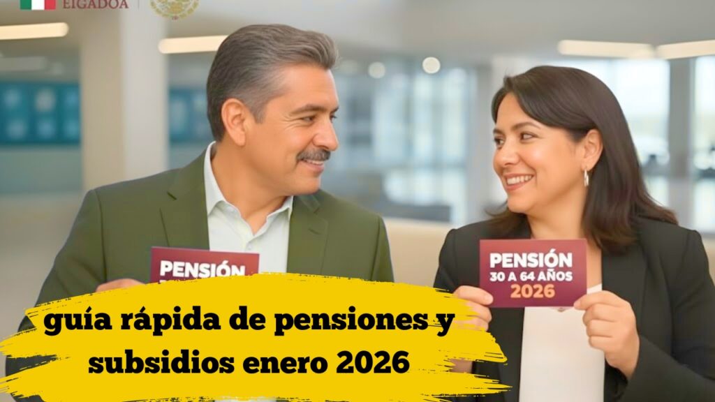 España: guía rápida de pensiones y subsidios enero 2026 – fechas clave de cobro