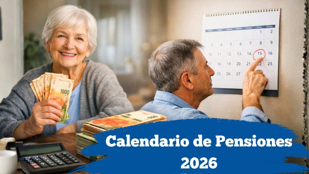 Argentina: Calendario de Pensiones 2026 – Quién cobra en enero y febrero y cómo acceder al bono extra de $45,000