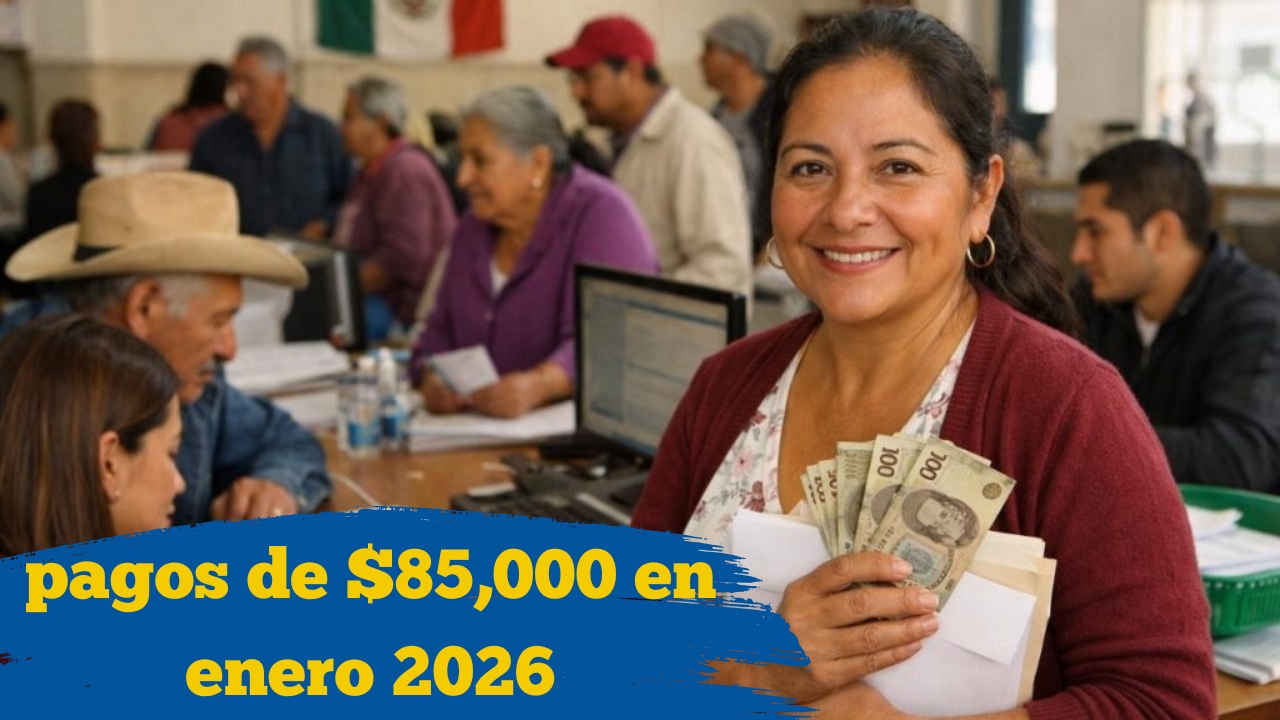 Calendario de Pensiones ANSES: pagos de $85,000 en enero 2026, quién cobra y cómo inscribirse