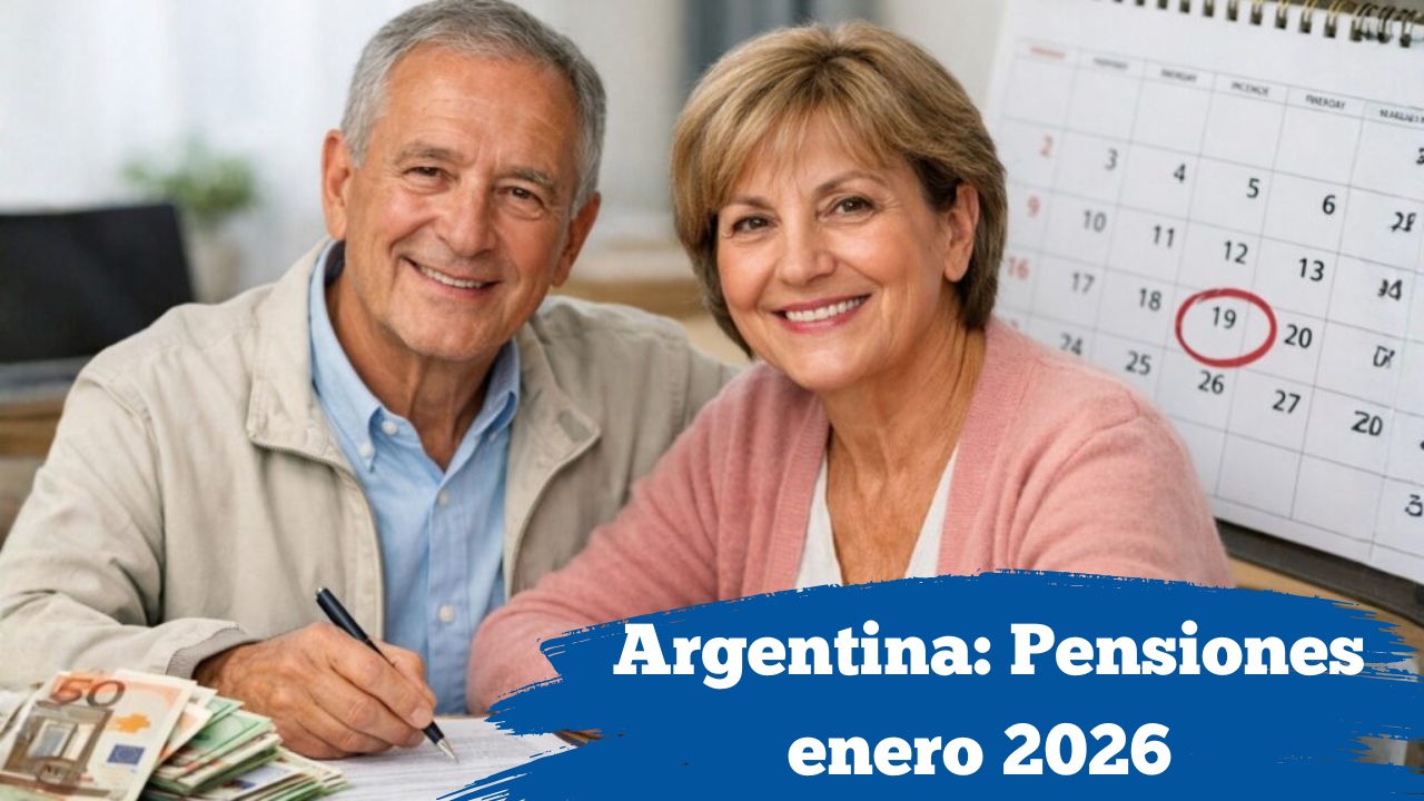 Argentina: Pensiones enero 2026 — quién cobra, cuánto se paga y calendario oficial de inscripciones