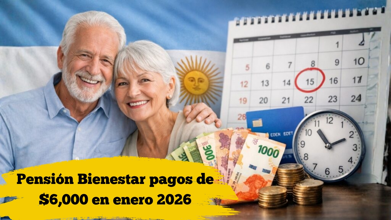 Pensión Bienestar 2026: pagos de $6,000 en enero, cómo registrarse y quiénes son beneficiarios
