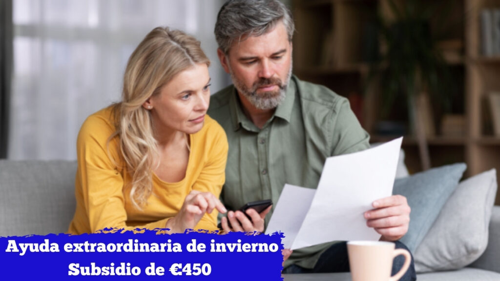 España: Ayuda extraordinaria de invierno — Subsidio de €450 para familias vulnerables, quién lo recibe y cuándo se paga
