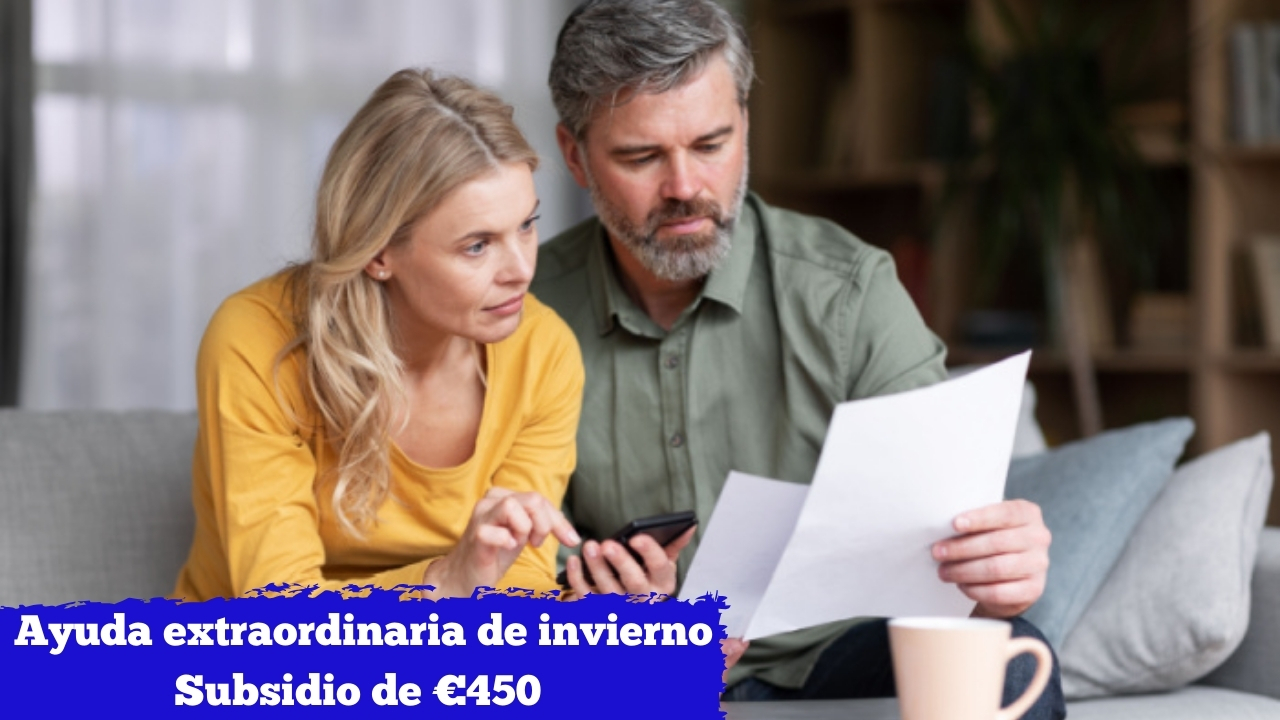España: Ayuda extraordinaria de invierno — Subsidio de €450 para familias vulnerables, quién lo recibe y cuándo se paga
