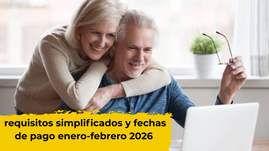 Pensión no contributiva: requisitos simplificados y fechas de pago enero-febrero 2026