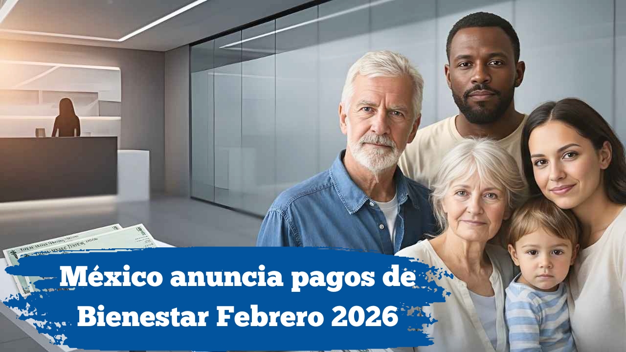 México anuncia pagos de Bienestar Febrero 2026: $3,850 para adultos mayores, requisitos y fechas clave