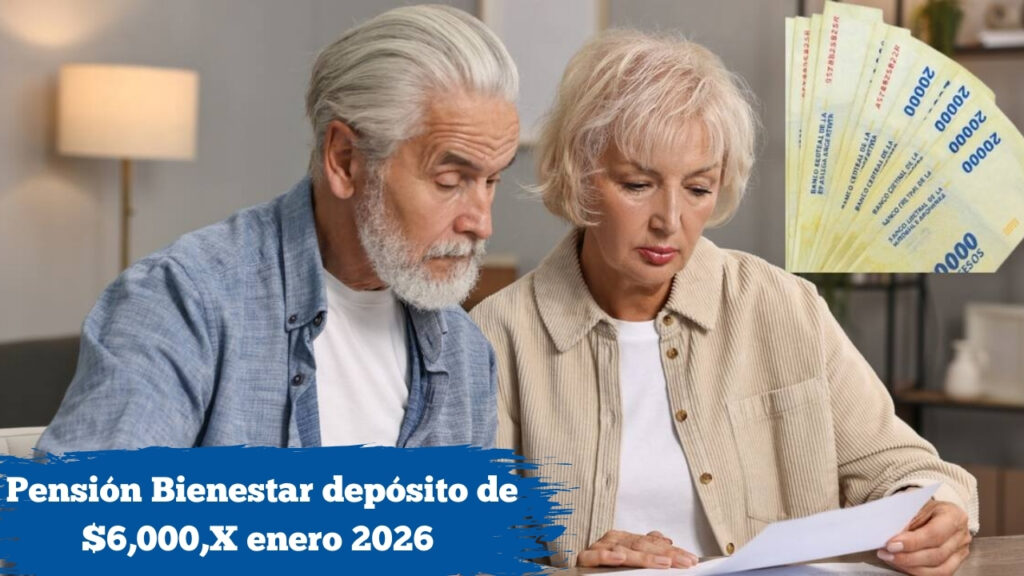 Pensión Bienestar enero 2026: depósito de $6,000, beneficiarios y pasos para registrarse