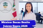 México: Becas Benito Juárez Enero 2026 – pagos de $1,800, quiénes califican y cómo registrarse en línea