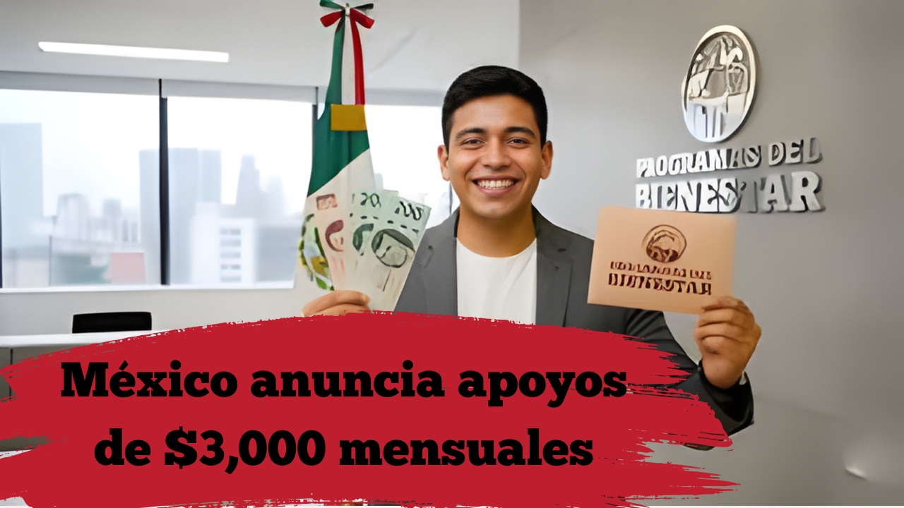 México anuncia apoyos de $3,000 mensuales: requisitos y fechas de pago para adultos mayores