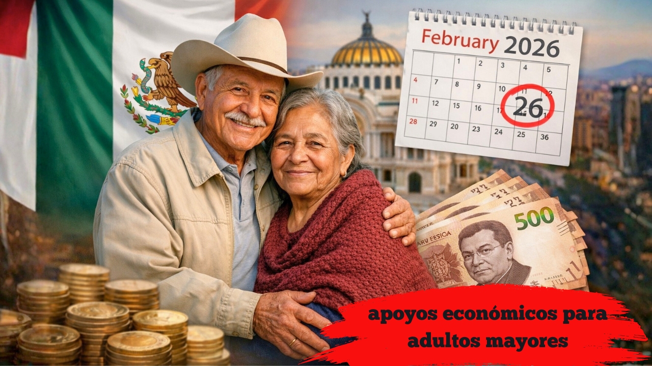 México confirma apoyos económicos para adultos mayores: requisitos, montos y fechas de depósito en 2026