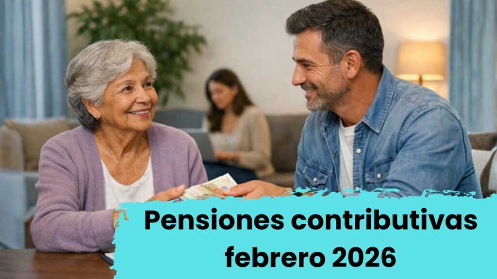 Pensiones contributivas febrero 2026: aumento confirmado, beneficiarios y fechas de cobro