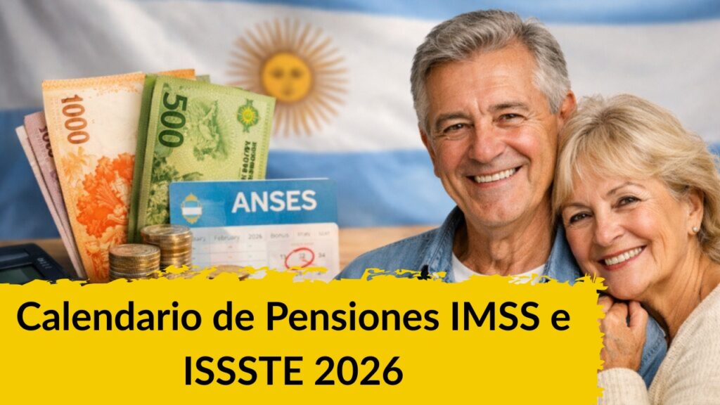 Calendario de Pensiones IMSS e ISSSTE 2026: consulta aquí tus depósitos confirmados