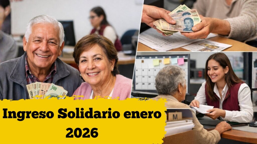 Ingreso Solidario enero 2026: monto oficial, beneficiarios y cómo cobrar en bancos autorizados